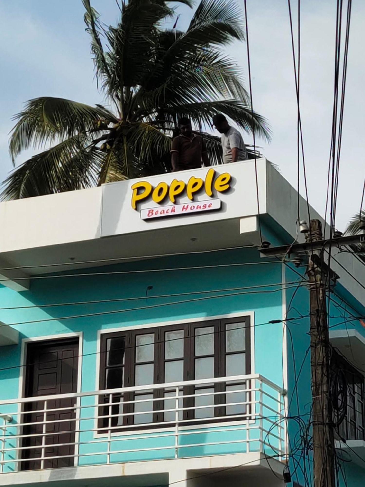 Popple Beach House Varkala Buitenkant foto