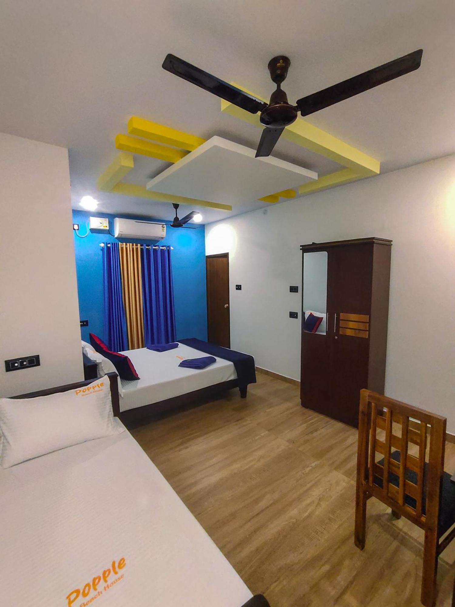 Popple Beach House Varkala Buitenkant foto