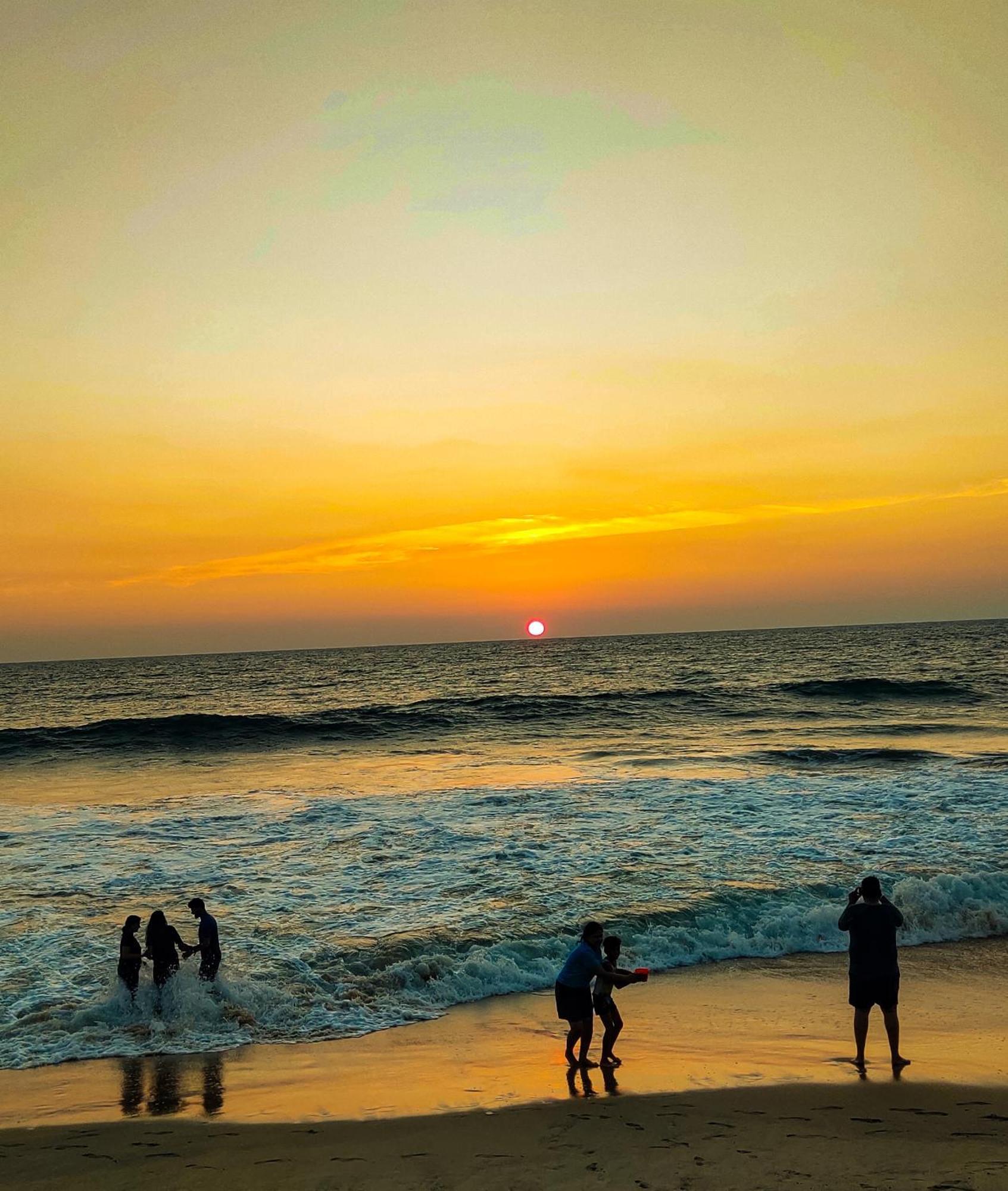 Popple Beach House Varkala Buitenkant foto